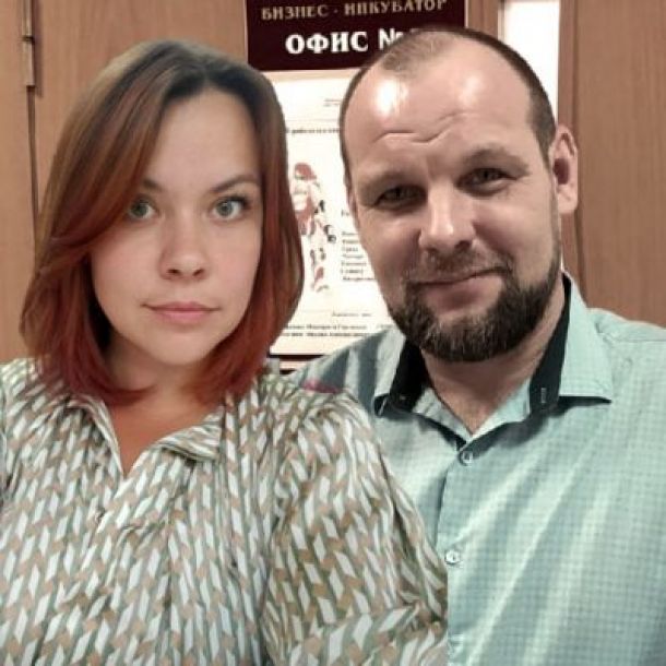 Михаил Курганов и Юлия Горчакова 