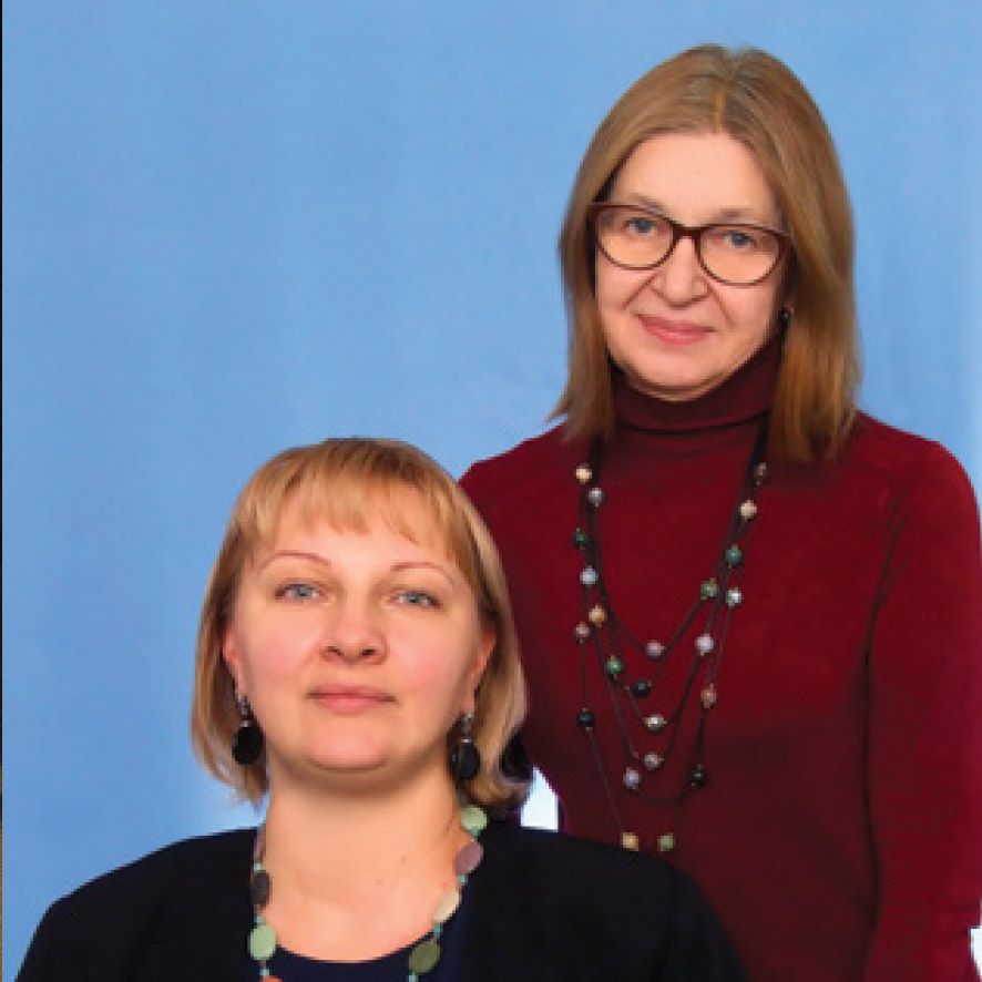 Ольга Махнева и Анна Талалаева 